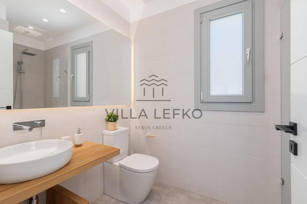 Villa Lefko Мегас-Ялос-Нитес Экстерьер фото