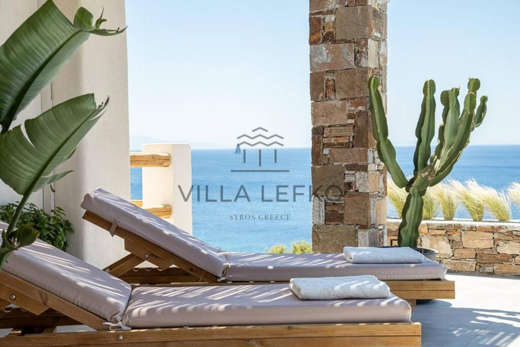 Villa Lefko Мегас-Ялос-Нитес Экстерьер фото