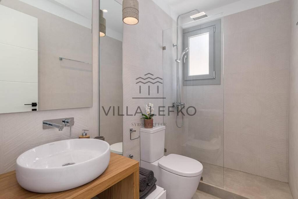 Villa Lefko Мегас-Ялос-Нитес Экстерьер фото