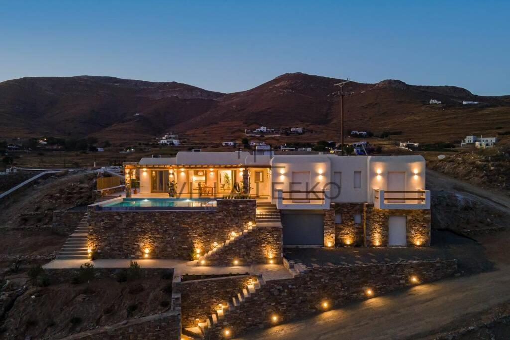 Villa Lefko Мегас-Ялос-Нитес Экстерьер фото