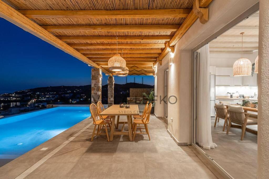 Villa Lefko Мегас-Ялос-Нитес Экстерьер фото
