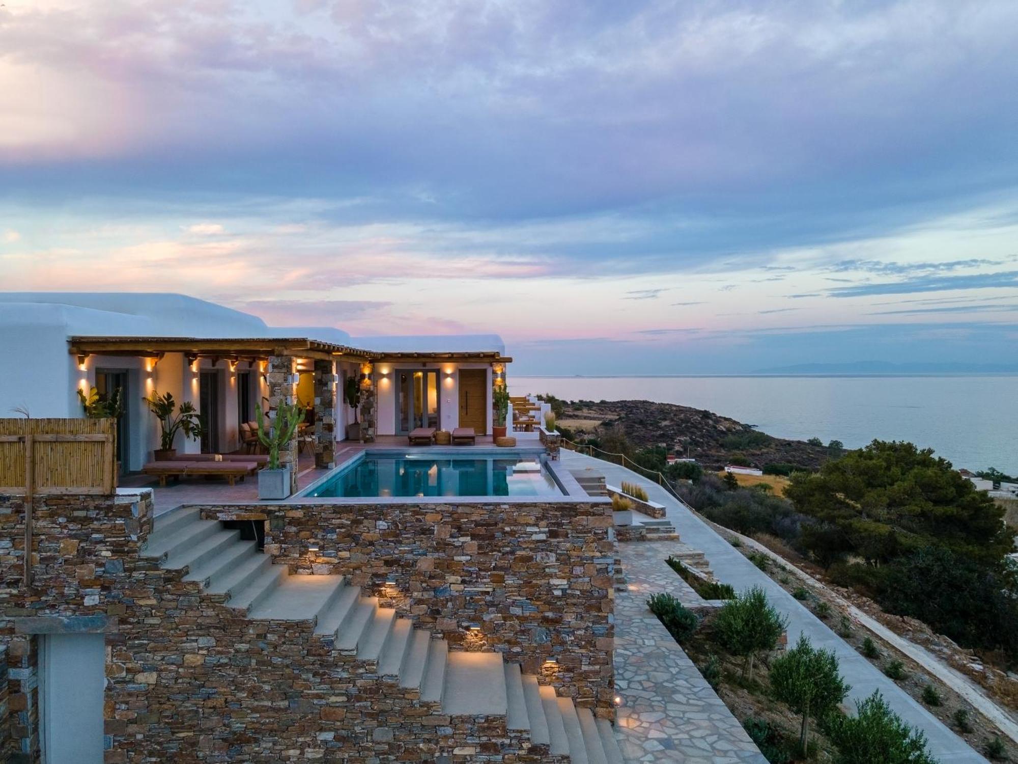 Villa Lefko Мегас-Ялос-Нитес Экстерьер фото